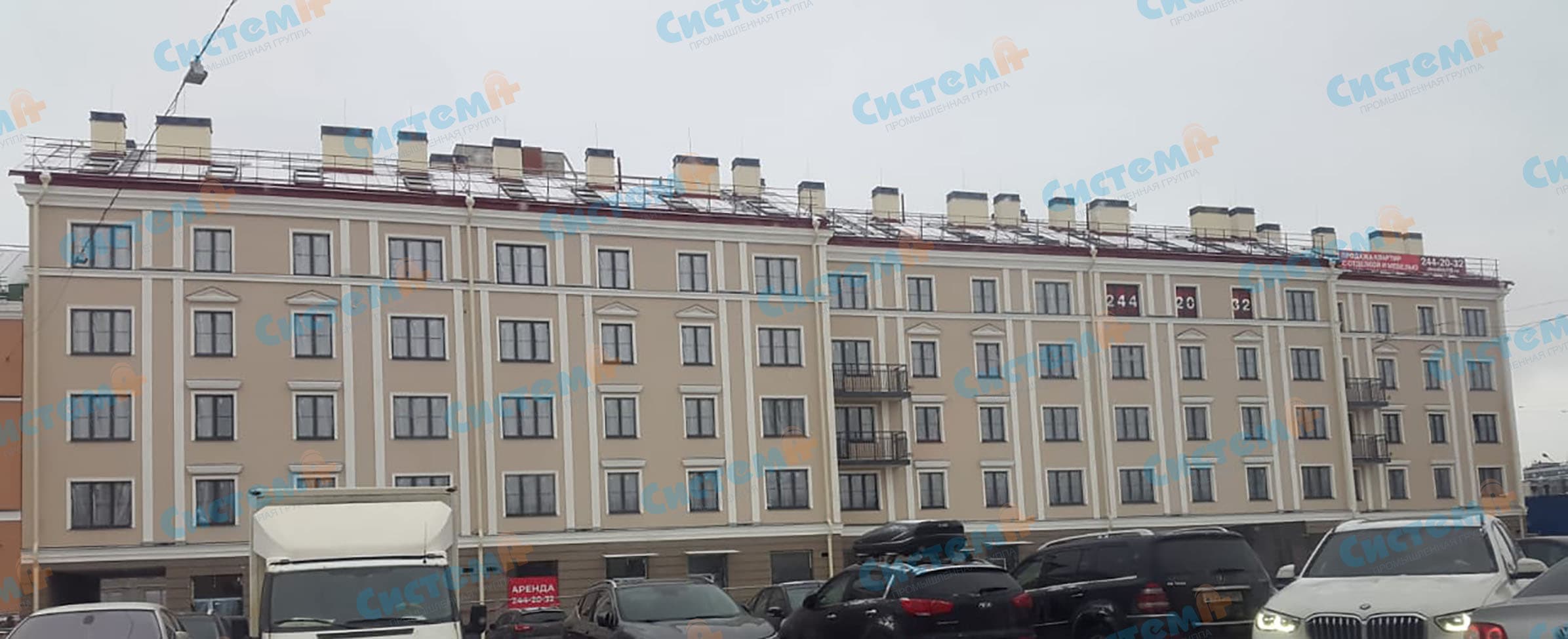 Декор для новостройки в центре города Декор для новостройки в центре города